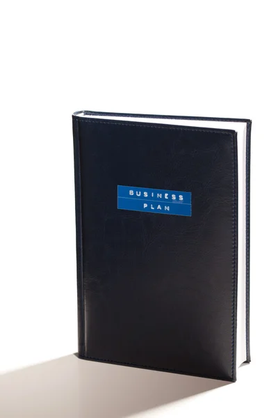 Business plan book — Zdjęcie stockowe