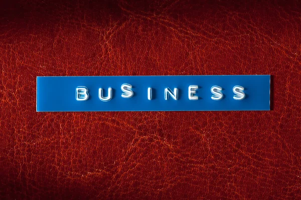 Business title — Stock Photo, Image