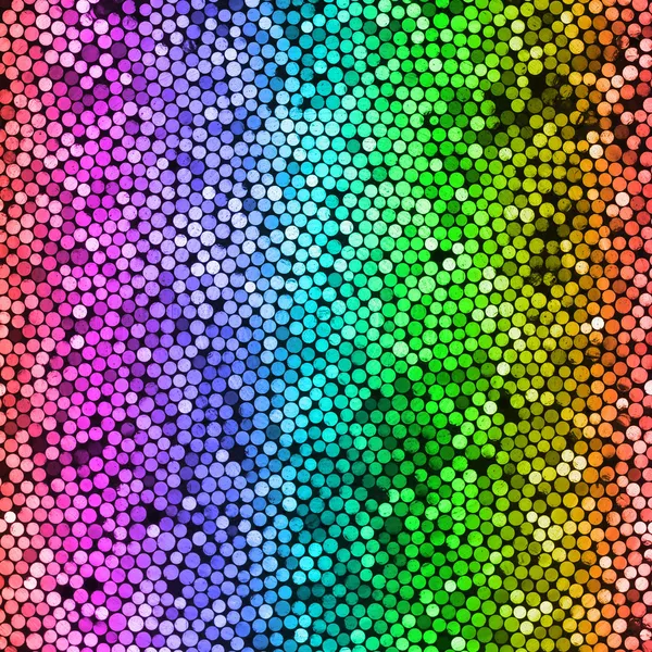 Abstract shiny rainbow dots background