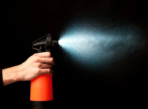 Sprayer im Einsatz — Stockfoto