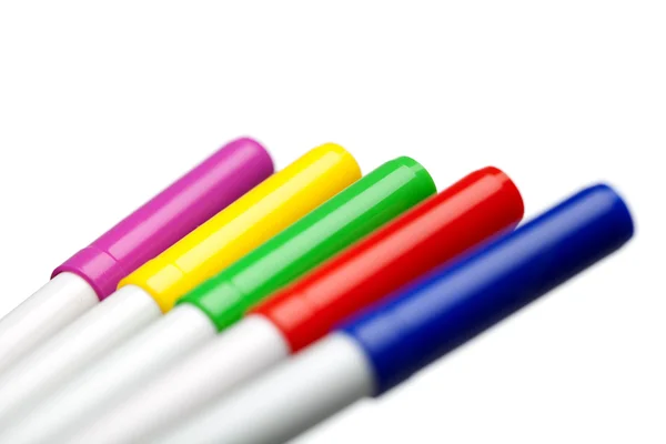 Marcadores multicoloridos — Fotografia de Stock