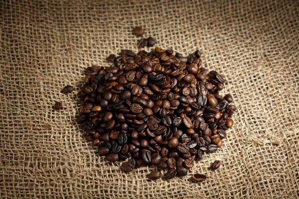 Kahve çekirdeği Yığını — Stok fotoğraf
