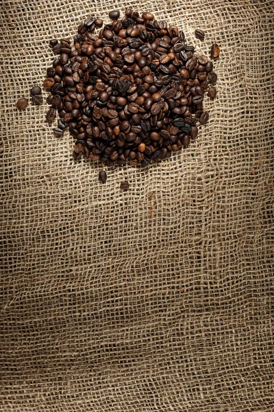Coffee beans backdrop — Stock Photo, Image