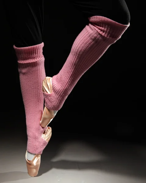 Fußstapfen der Balletttänzerin — Stockfoto
