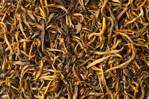 Textuur van ruwe chinese thee — Stockfoto