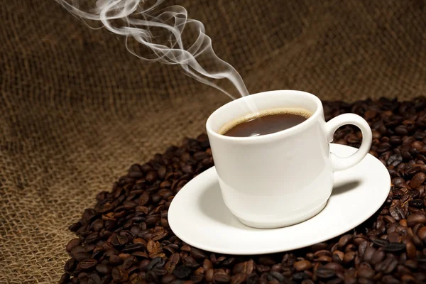 Čerstvá káva — Stock fotografie