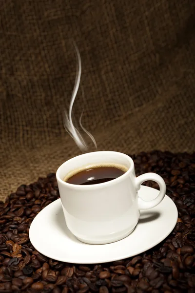 Свежий кофе — стоковое фото