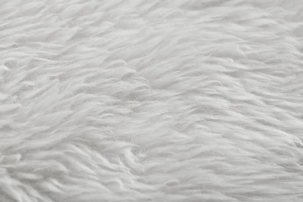 Текстура белого меха — стоковое фото