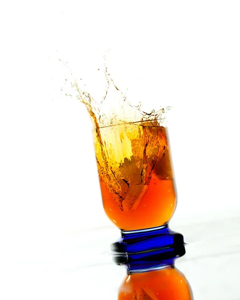 Whisky splash — Stock fotografie
