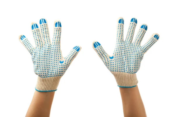 Рабочие перчатки — стоковое фото