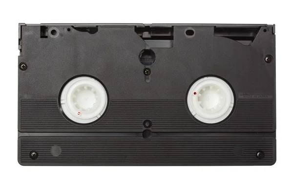 Vhs nastro isolato su bianco — Foto Stock