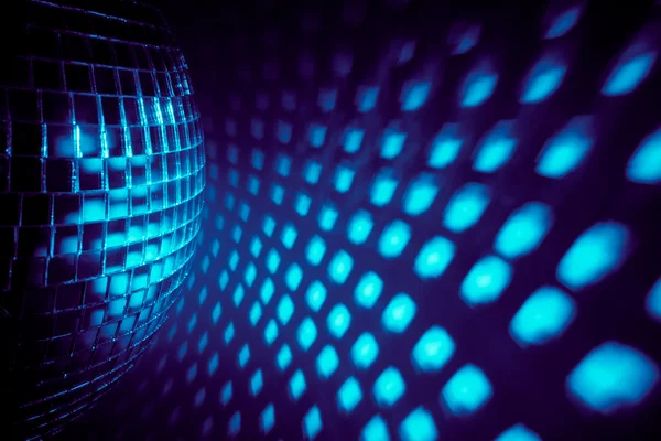 Blå disco bakgrund — Stockfoto