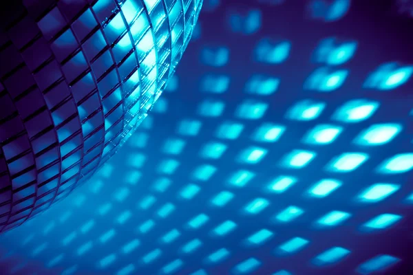 Blauwe disco achtergrond — Stockfoto