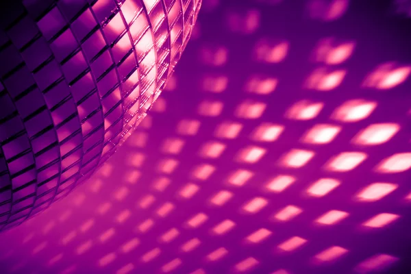 紫色のディスコの背景 — ストック写真