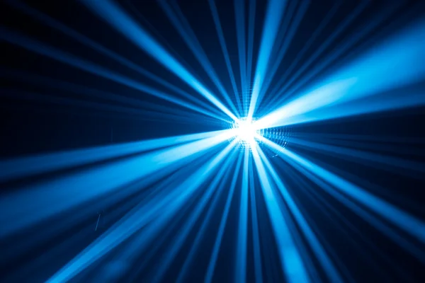 Blauwe disco lichten achtergrond — Stockfoto