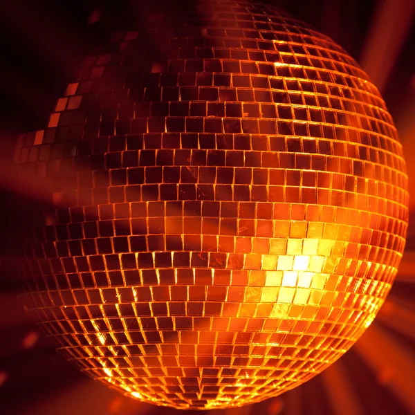 Partij lichten disco bal — Stockfoto