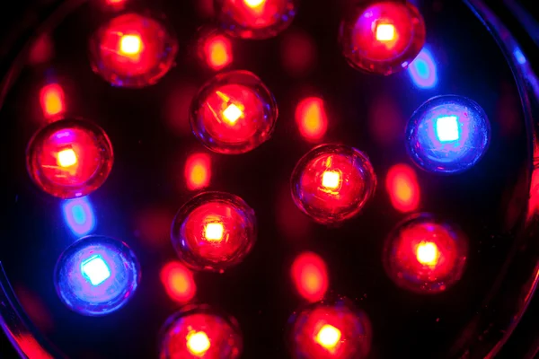 Luzes LED abstratas — Fotografia de Stock