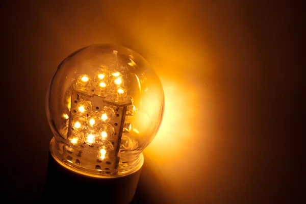 Levou lâmpada de luz — Fotografia de Stock