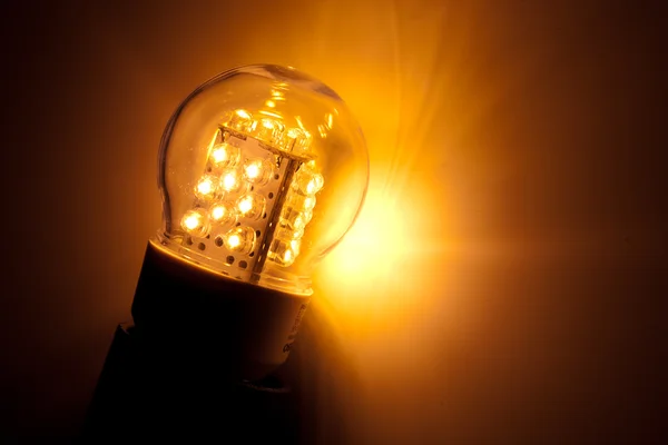 LED lampa ljus — Stockfoto