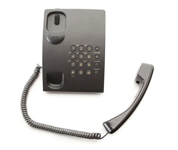 Telefono ufficio isolato — Foto Stock