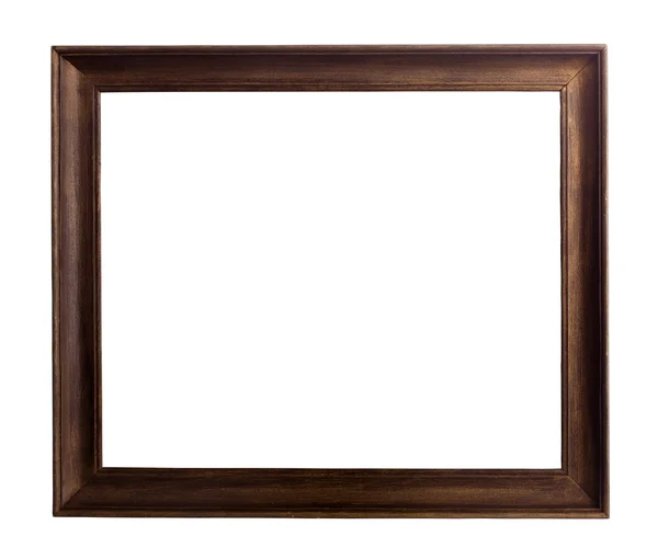 Lege houten frame — Stockfoto