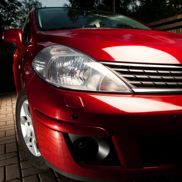 Part of a red car — Stock Photo, Image