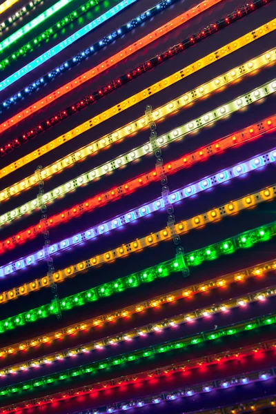 LED-Lichtstreifen — Stockfoto