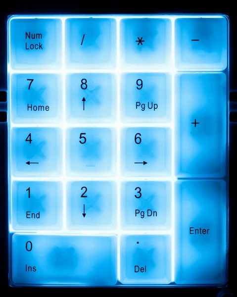Numerická klávesnice jiná klávesnice — Stock fotografie