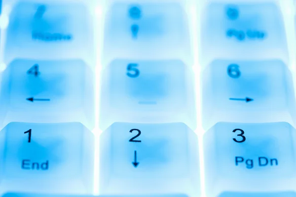 Numeriskt tangentbord — Stockfoto
