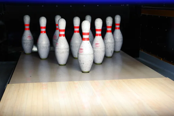 stock image Bowling pins