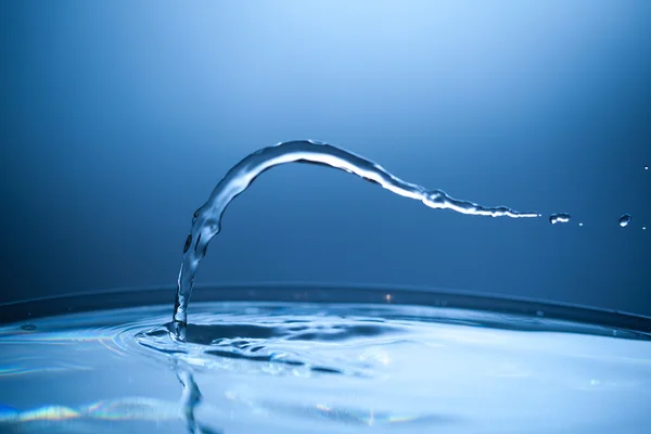 Plusk wody streszczenie — Zdjęcie stockowe
