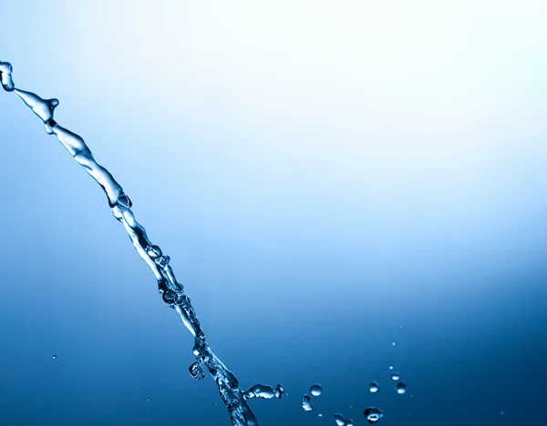 Fondo de agua azul y espacio de copia — Foto de Stock