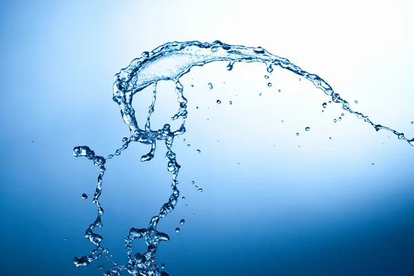 Salpicaduras de agua con espacio de copia —  Fotos de Stock