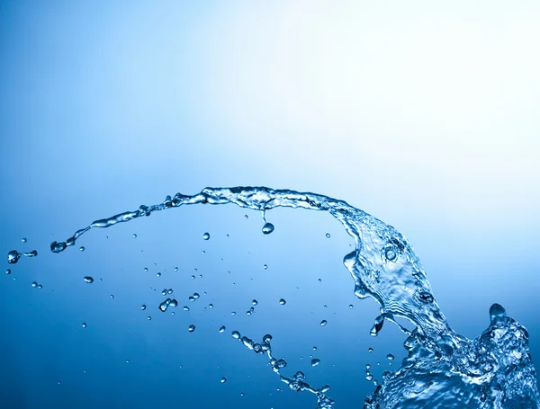 Rozpryskiwania wody tło — Zdjęcie stockowe
