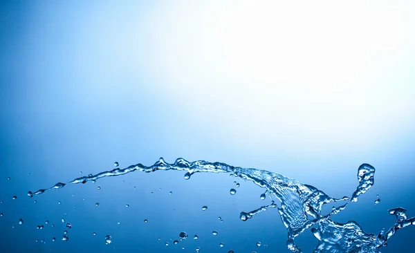Kék víz háttér — Stock Fotó