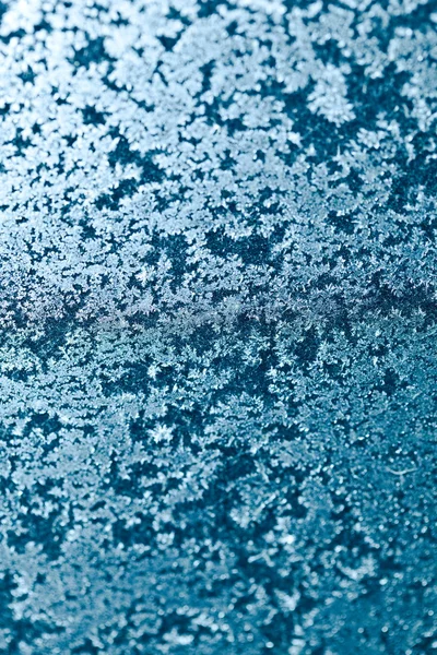 Blauer Frosthintergrund — Stockfoto