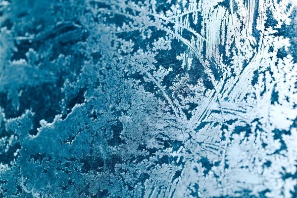 Φόντο μπλε παγετού — Φωτογραφία Αρχείου