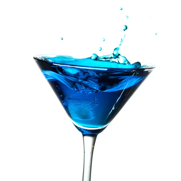 Modrý nápoj — Stock fotografie
