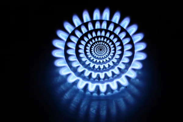 Abstract gas burners — Stock Photo, Image