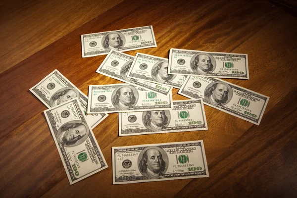Dolar banknotları — Stok fotoğraf
