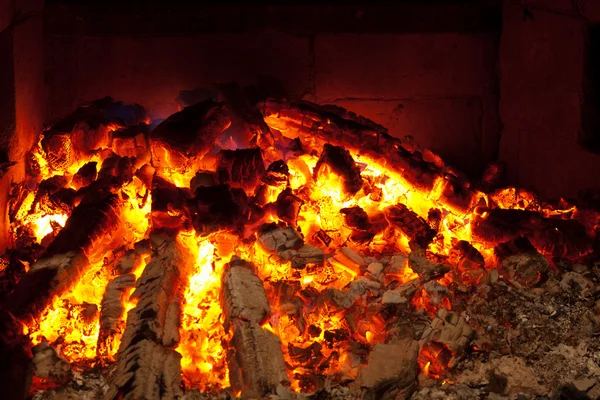 Psucie psujących ognia — Zdjęcie stockowe