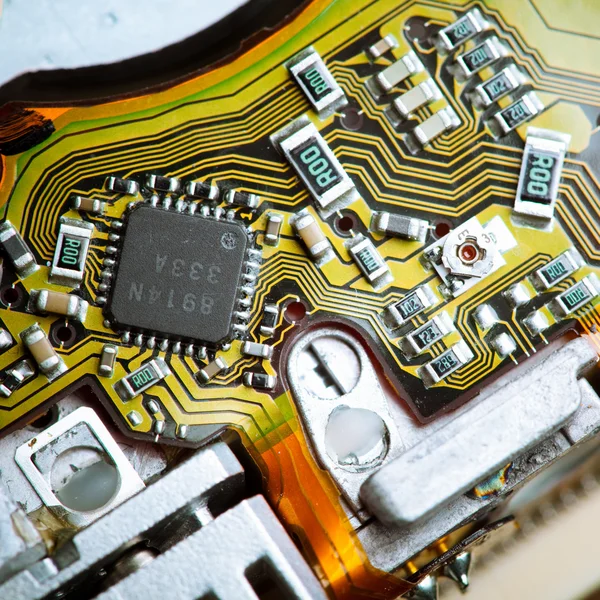 Circuit board closeup — Stock Photo, Image