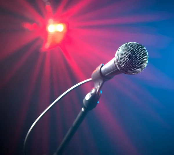 Microfone de música — Fotografia de Stock