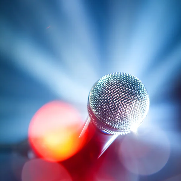Glamour mikrofon — Stock fotografie