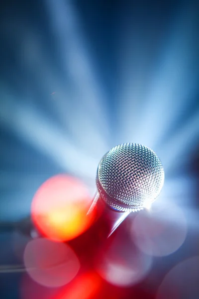 Microfone karaoke — Fotografia de Stock
