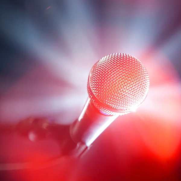 Glamour microphone — Stock Photo, Image