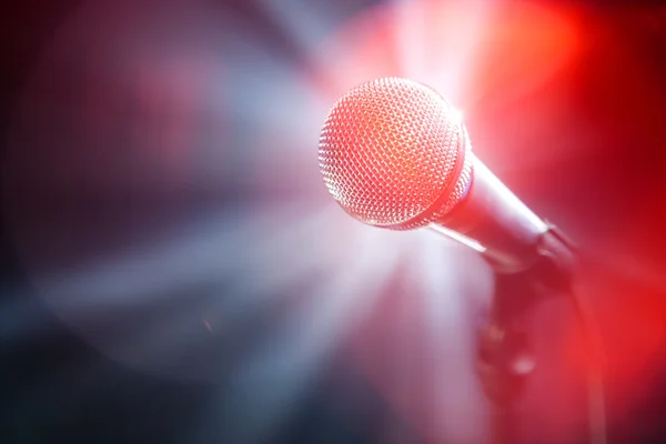 Karaoke mikrofon — Stock fotografie