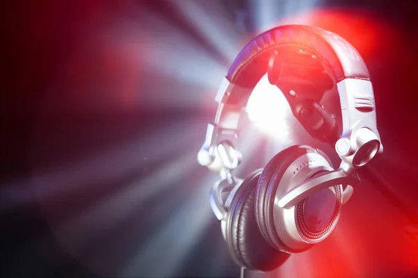 Disco headphones — Stock Photo, Image