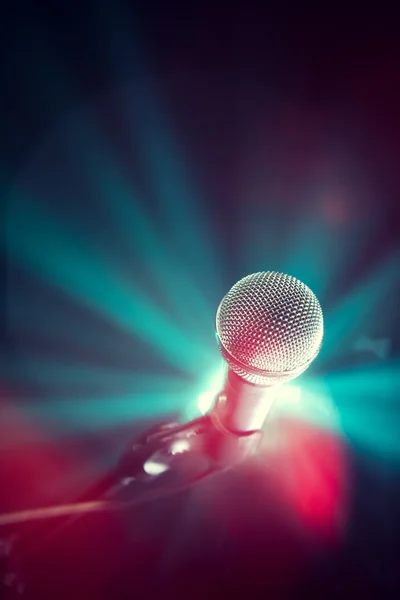 Seksowny mikrofon — Zdjęcie stockowe