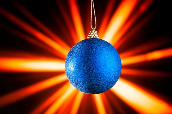 Blue Christmas decoration — Stock Photo, Image